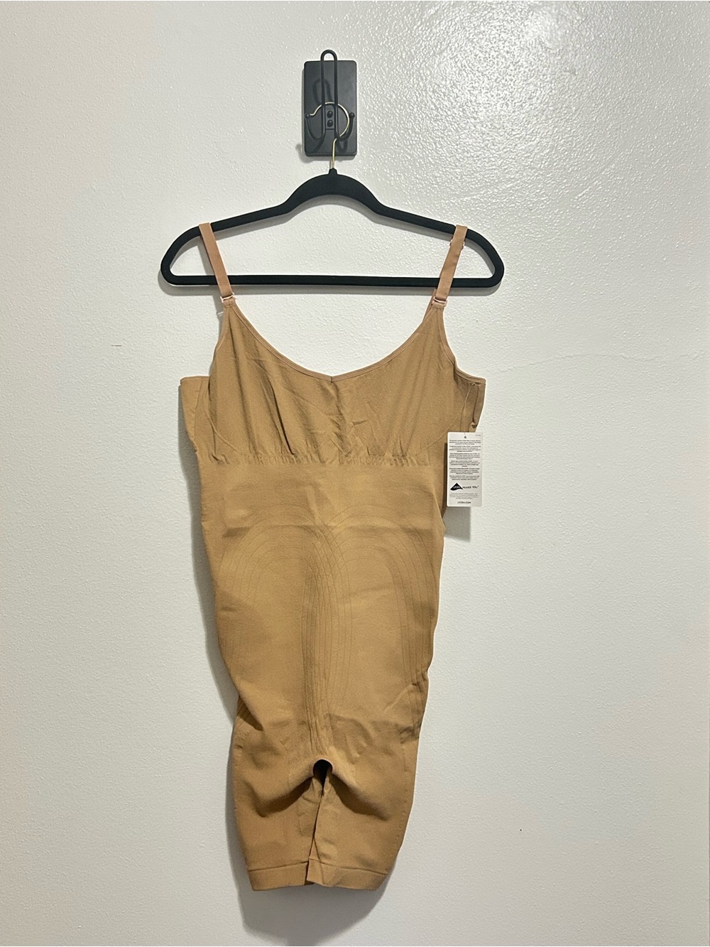 NWT Nude Low Back Full Body Shapewear Bodysuit Shaper Mid Thigh Size 5XL 6XL